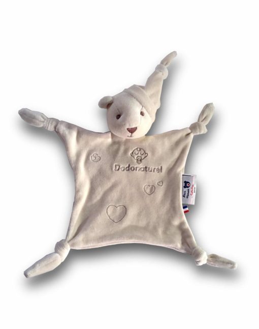 doudou coton bio made in france